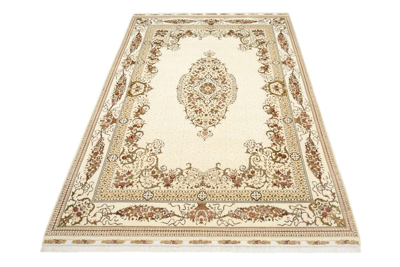 Orientalsk tæppe - Tabriz - 304 x 209 cm - creme