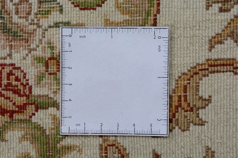 Orientalsk tæppe - Tabriz - 304 x 209 cm - creme