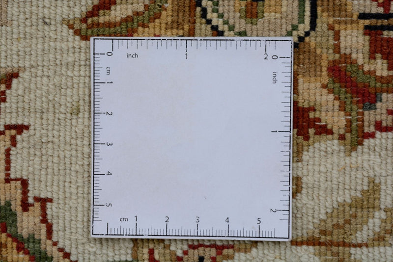Orientalsk tæppe - Tabriz - 210 x 153 cm - creme