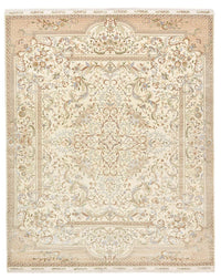 Orientalsk tæppe - Tabriz - 309 x 247 cm - creme