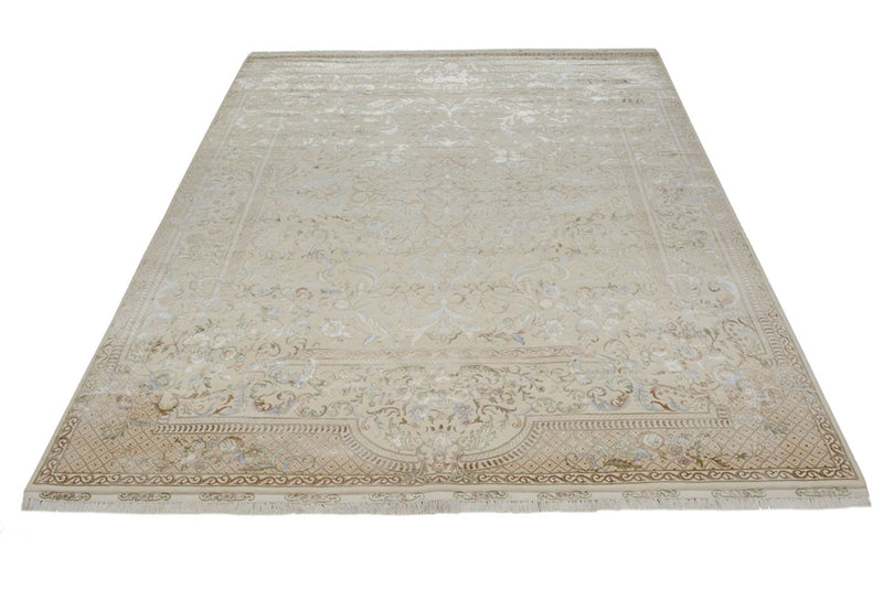 Orientalsk tæppe - Tabriz - 309 x 247 cm - creme