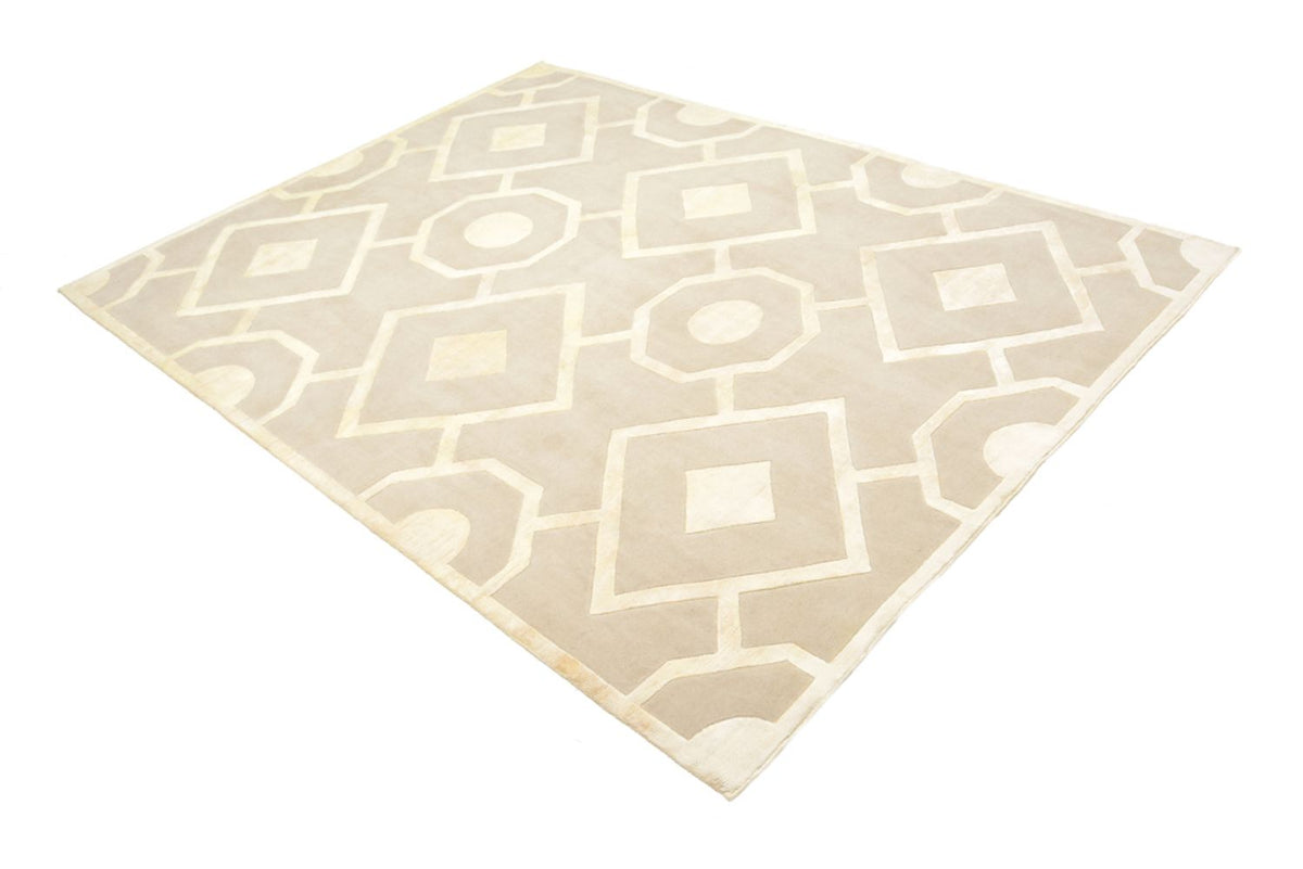Designer tæppe - 236 x 174 cm - beige