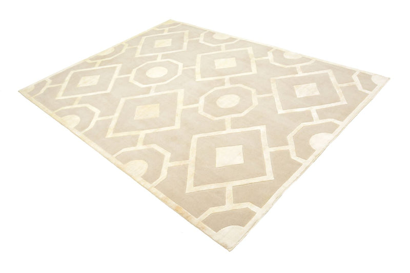 Designer tæppe - 236 x 174 cm - beige