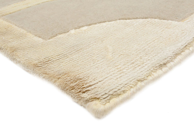 Designer tæppe - 236 x 174 cm - beige