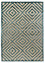 Designer tæppe - 237 x 169 cm - flerfarvet