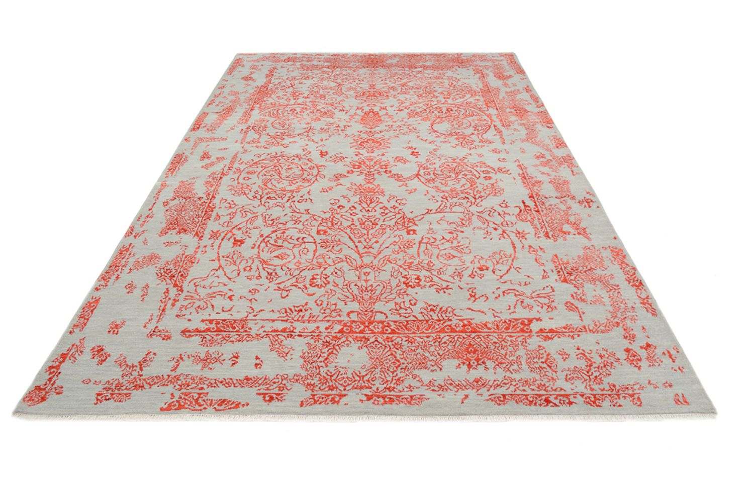 Designer tæppe - 279 x 186 cm - pink