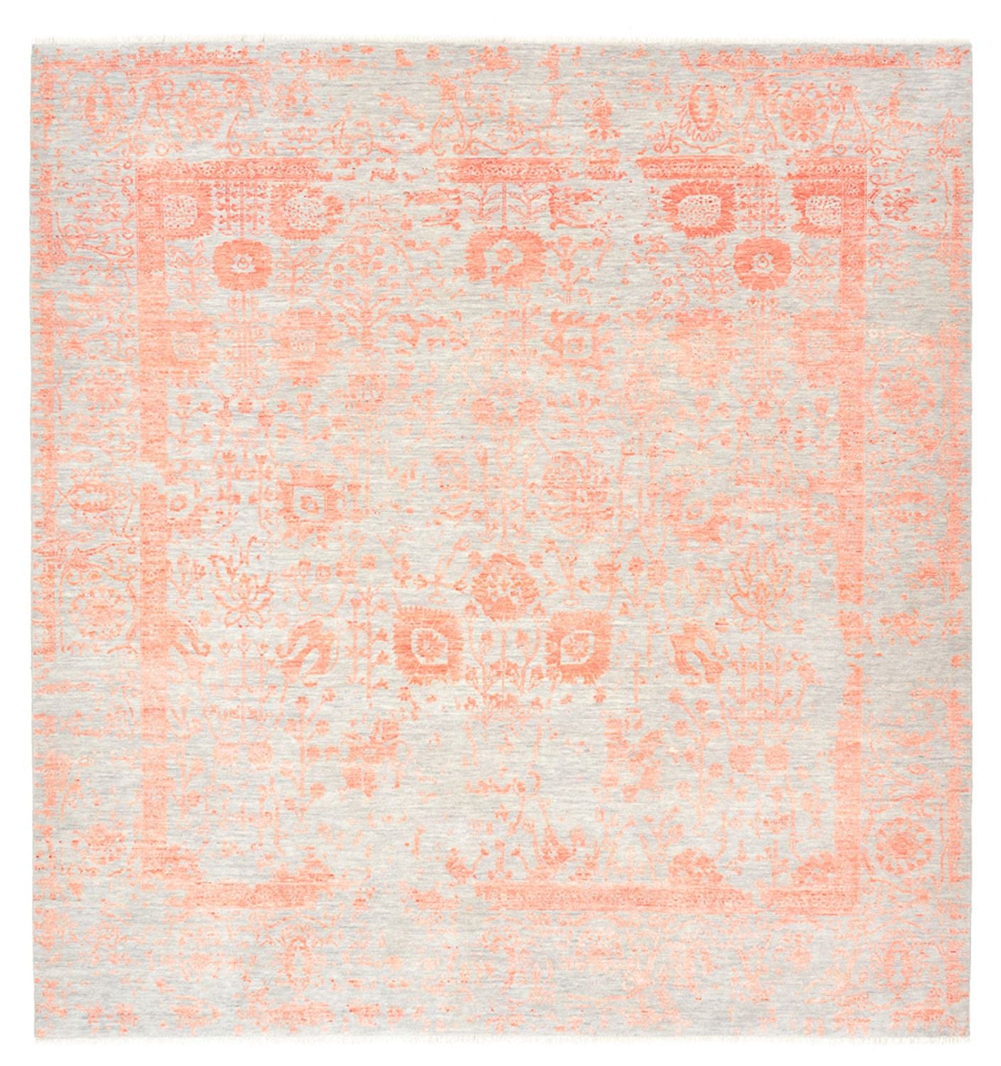 Designer tæppe - 261 x 251 cm - orange
