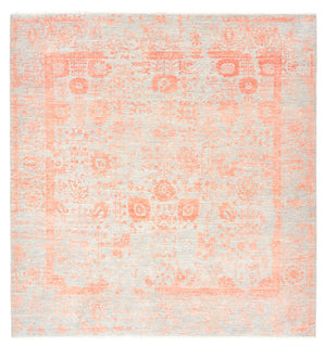 Designer tæppe - 261 x 251 cm - orange