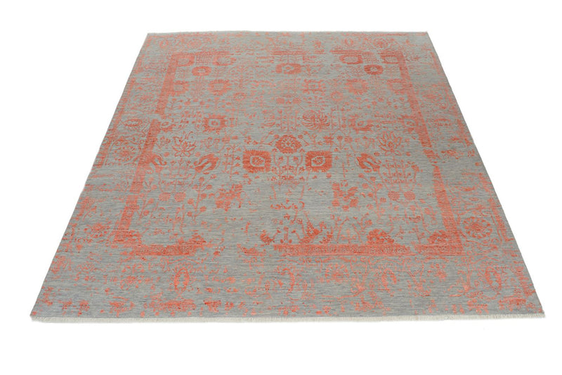 Designer tæppe - 261 x 251 cm - orange