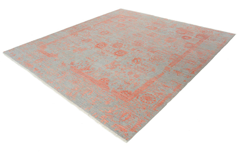 Designer tæppe - 261 x 251 cm - orange