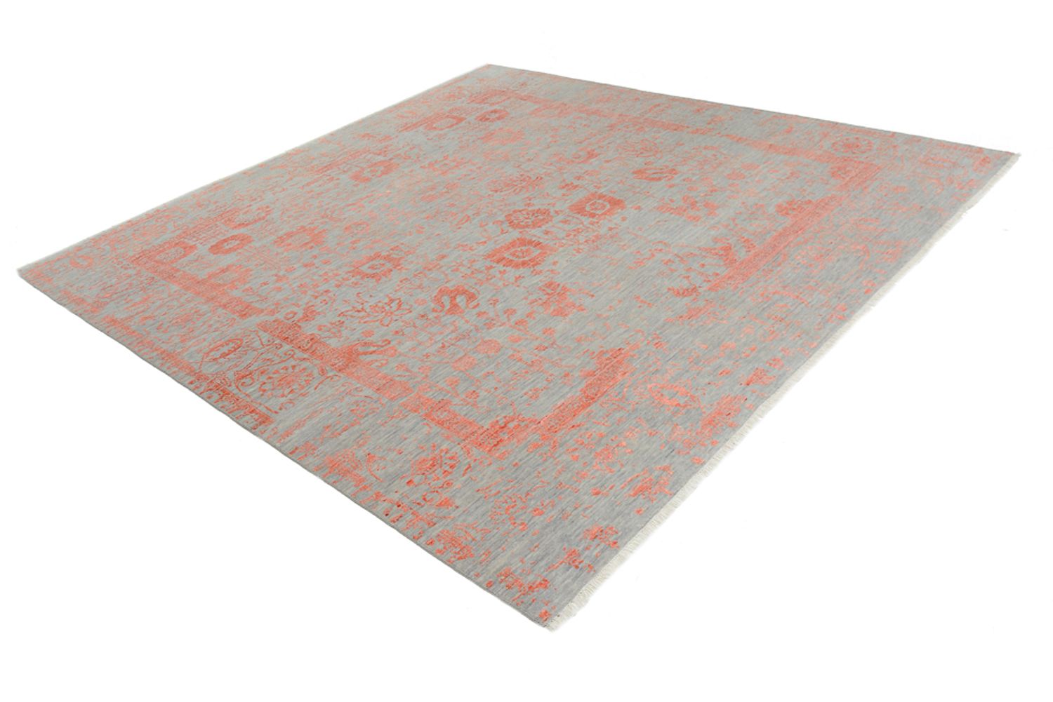 Designer tæppe - 261 x 251 cm - orange