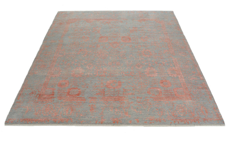 Designer tæppe - 261 x 251 cm - orange