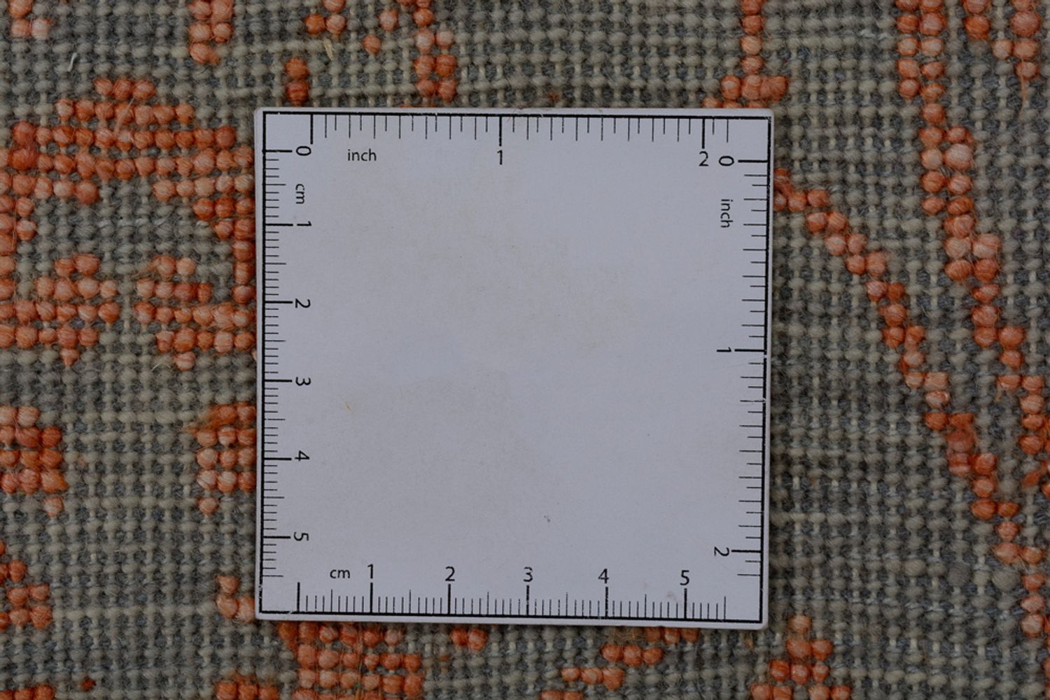 Designer tæppe - 261 x 251 cm - orange