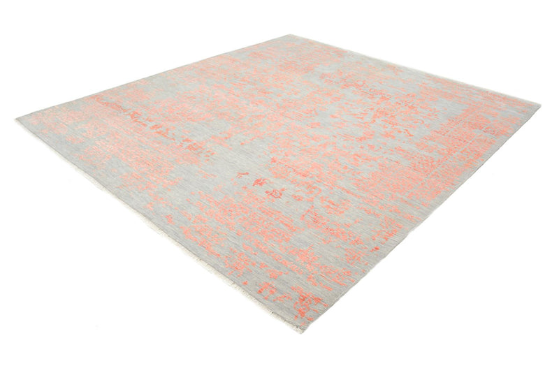 Designer tæppe firkantet  - 257 x 249 cm - orange