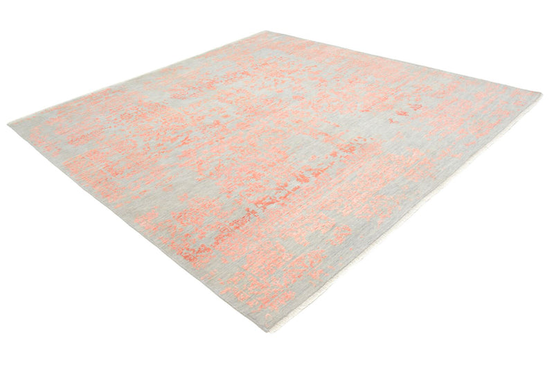 Designer tæppe firkantet  - 257 x 249 cm - orange