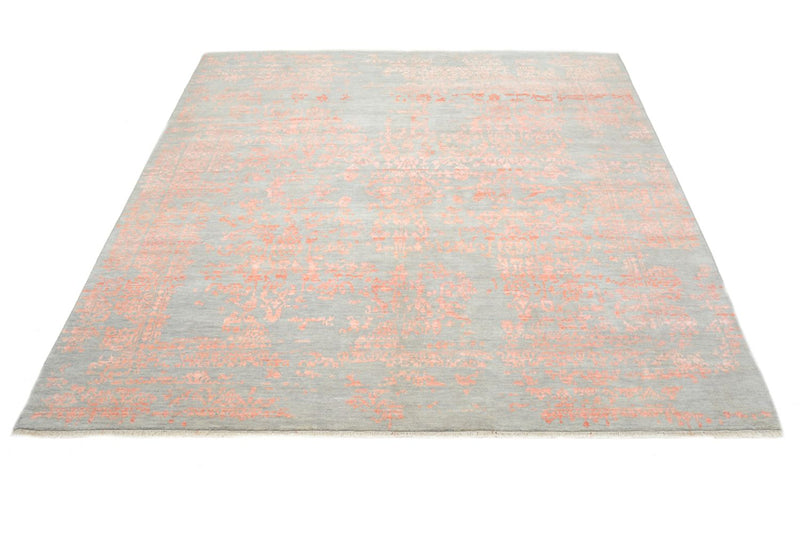 Designer tæppe firkantet  - 257 x 249 cm - orange