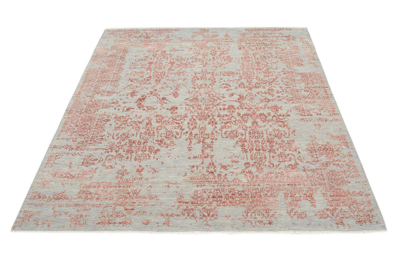 Designer tæppe firkantet  - 309 x 306 cm - rust