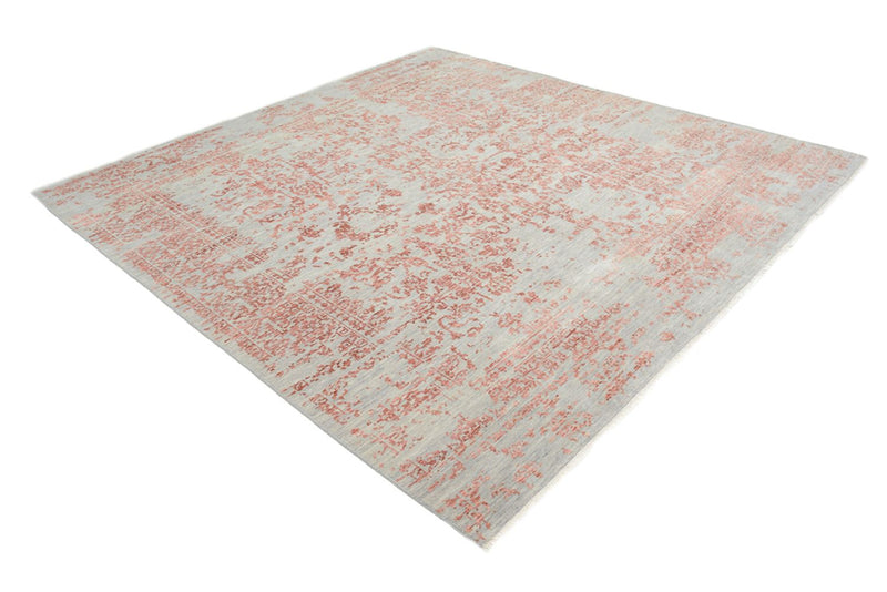 Designer tæppe firkantet  - 309 x 306 cm - rust