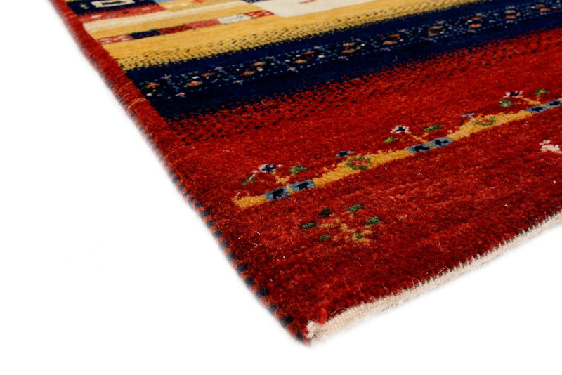Gabbeh-tæppe - Loribaft Indus - 242 x 173 cm - flerfarvet