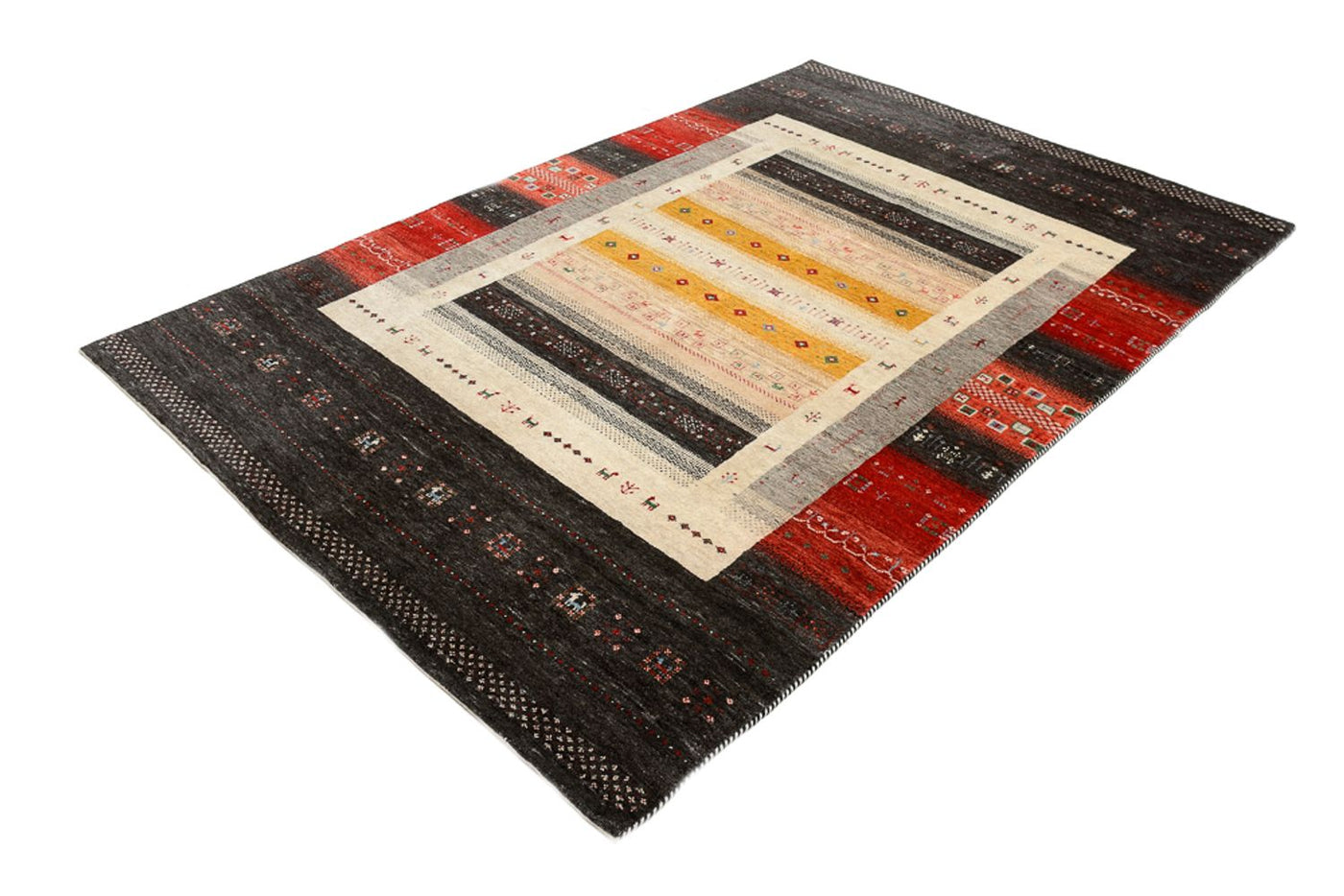 Indo Loribaft Tæppe 240x166cm - Uldtæppe