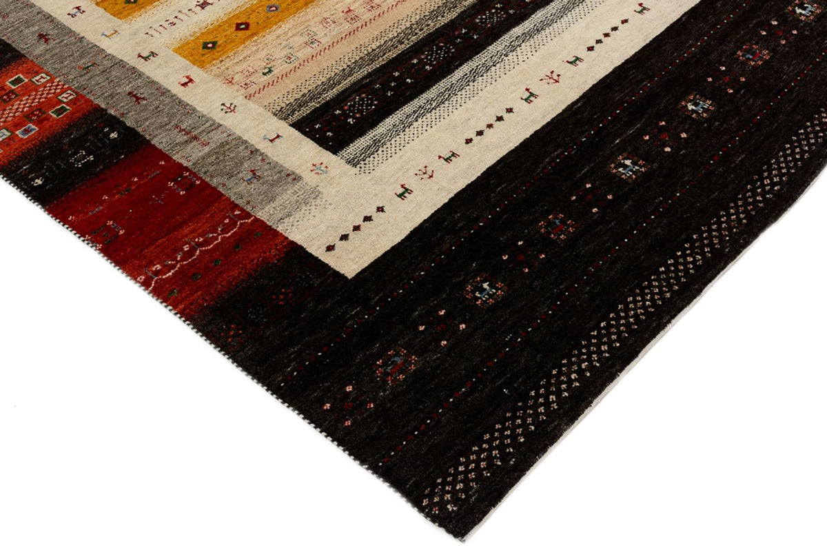 Gabbeh-tæppe - Loribaft Indus - 240 x 166 cm - flerfarvet