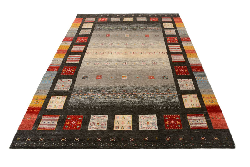 Gabbeh-tæppe - Loribaft Indus - 251 x 173 cm - flerfarvet