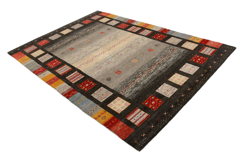 Gabbeh-tæppe - Loribaft Indus - 251 x 173 cm - flerfarvet