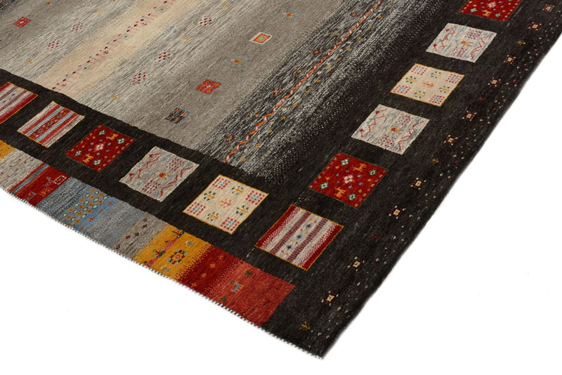 Gabbeh-tæppe - Loribaft Indus - 251 x 173 cm - flerfarvet