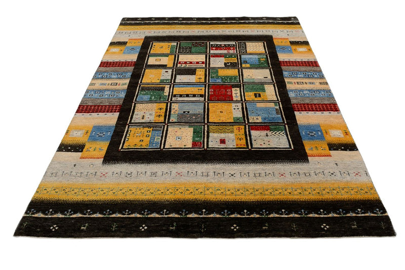 Gabbeh-tæppe - Loribaft Indus - 239 x 173 cm - flerfarvet
