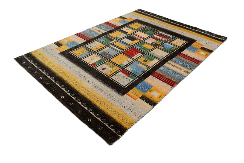 Gabbeh-tæppe - Loribaft Indus - 239 x 173 cm - flerfarvet