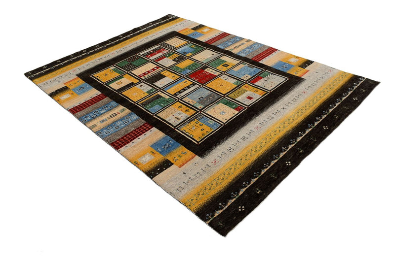 Gabbeh-tæppe - Loribaft Indus - 239 x 173 cm - flerfarvet