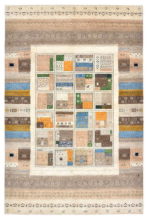 Gabbeh-tæppe - Loribaft Indus - 248 x 166 cm - flerfarvet