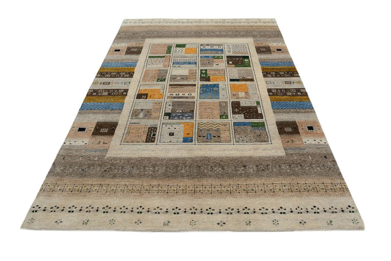 Gabbeh-tæppe - Loribaft Indus - 248 x 166 cm - flerfarvet