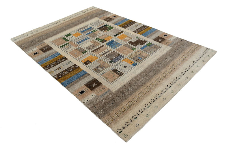 Gabbeh-tæppe - Loribaft Indus - 248 x 166 cm - flerfarvet