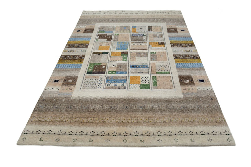 Gabbeh-tæppe - Loribaft Indus - 248 x 166 cm - flerfarvet