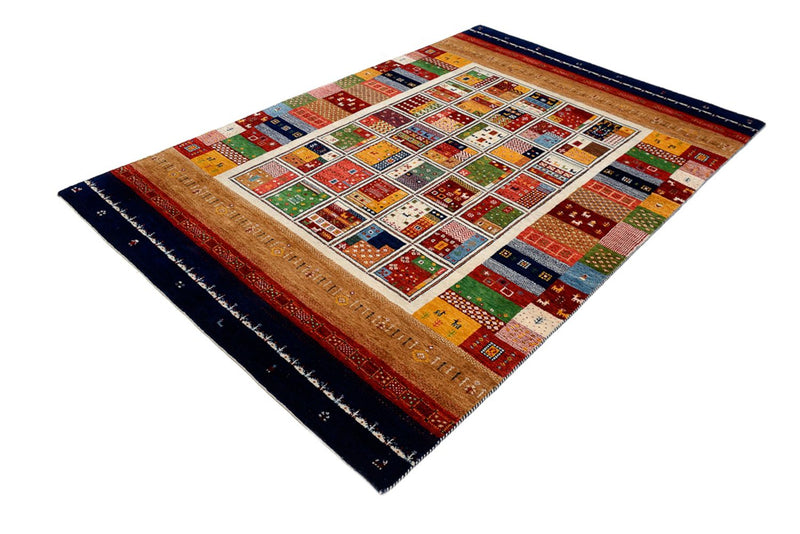 Gabbeh-tæppe - Loribaft Indus - 245 x 170 cm - flerfarvet