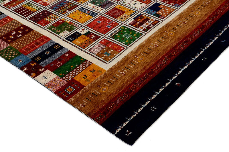Gabbeh-tæppe - Loribaft Indus - 245 x 170 cm - flerfarvet
