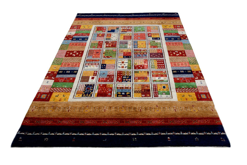 Gabbeh-tæppe - Loribaft Indus - 245 x 170 cm - flerfarvet