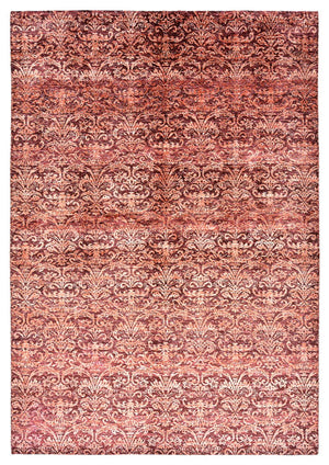 Designer tæppe - 246 x 172 cm - lysrød