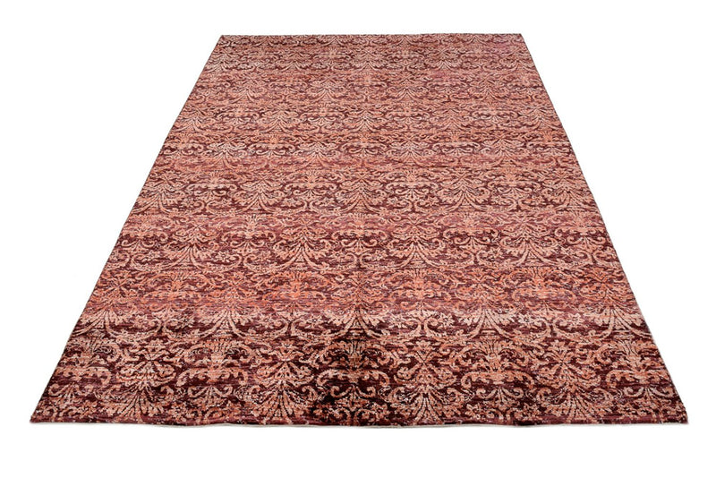 Designer tæppe - 246 x 172 cm - lysrød
