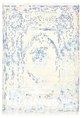 Designer tæppe - 243 x 176 cm - creme