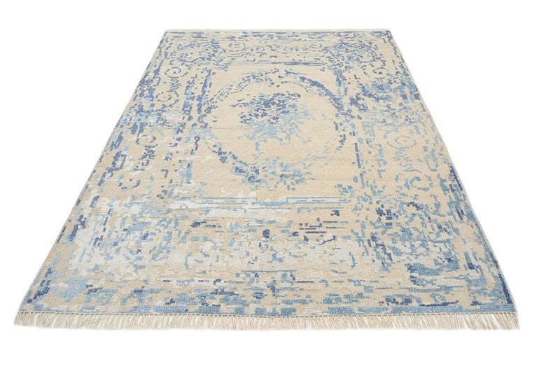 Designer tæppe - 243 x 176 cm - creme