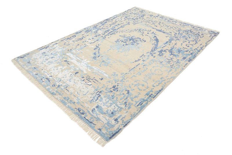 Designer tæppe - 243 x 176 cm - creme