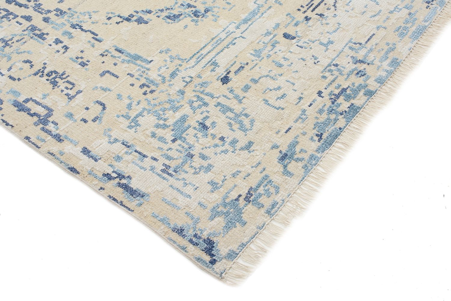 Designer tæppe - 243 x 176 cm - creme