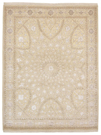Orientalsk tæppe - 293 x 222 cm - mørk beige