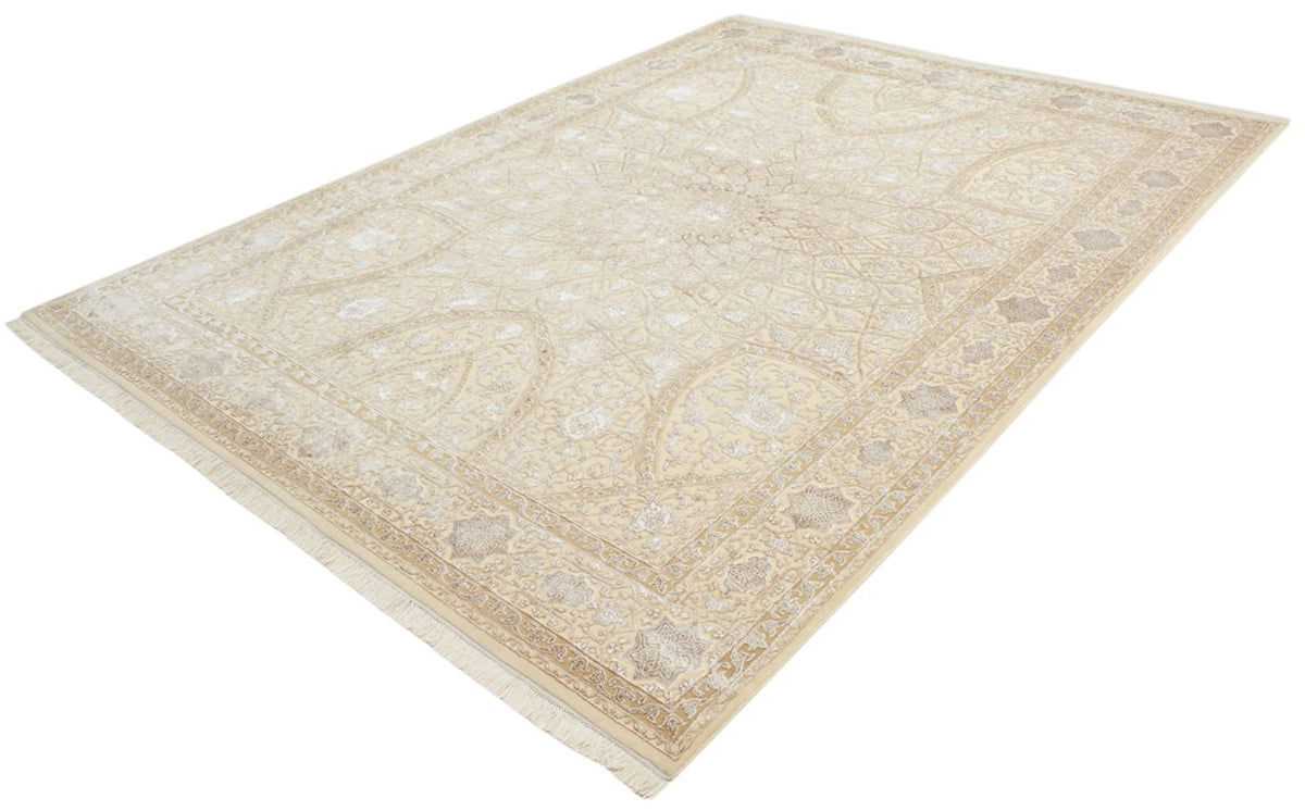 Orientalsk tæppe - 293 x 222 cm - mørk beige