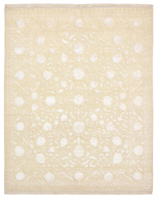Orientalsk tæppe - 253 x 207 cm - lys beige