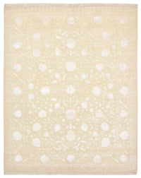 Orientalsk tæppe - 253 x 207 cm - lys beige