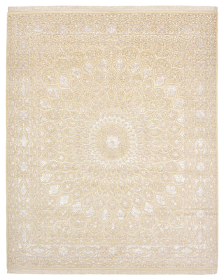 Orientalsk tæppe - 249 x 206 cm - mørk beige