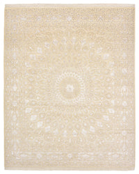 Orientalsk tæppe - 249 x 206 cm - mørk beige